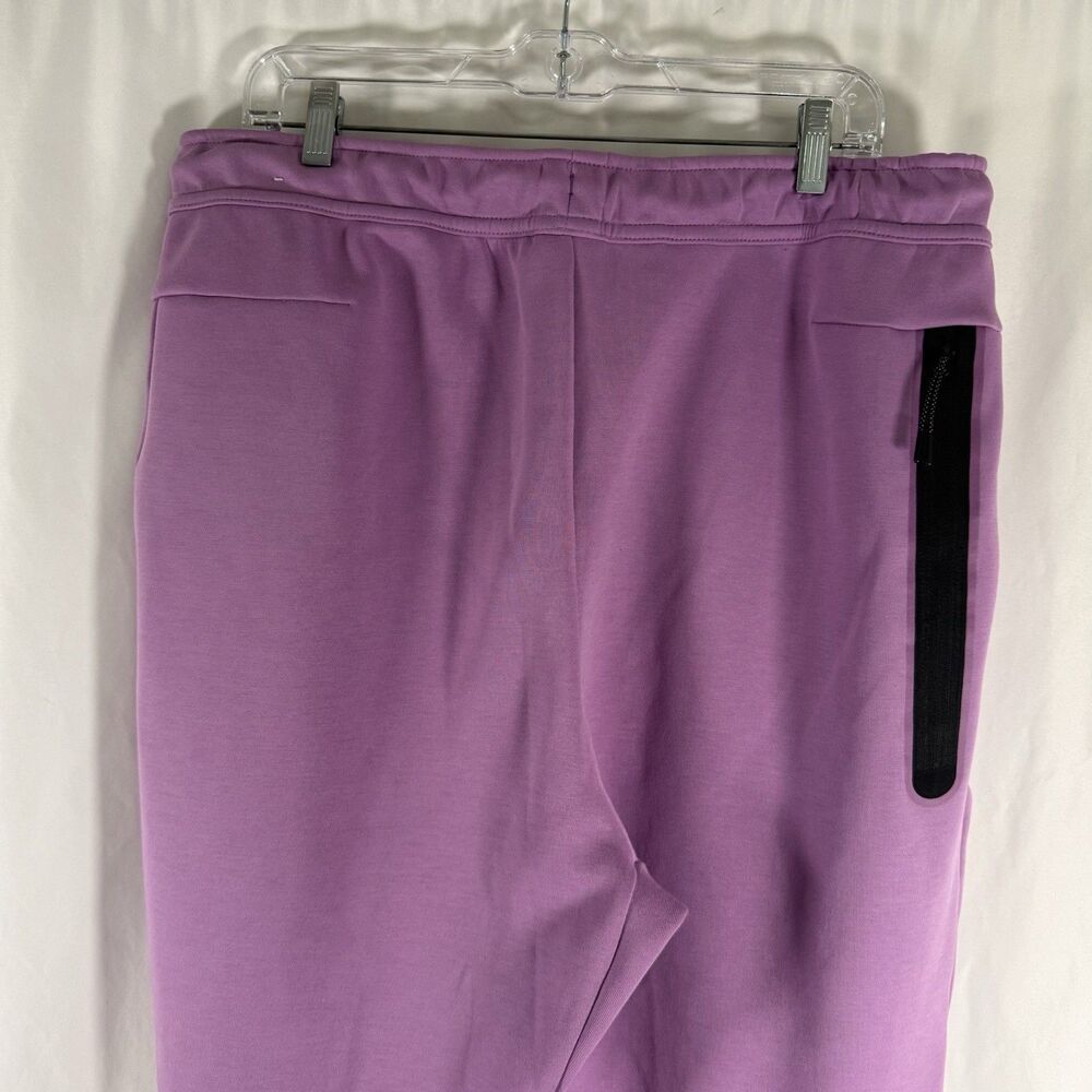 Nike Sweatpant Joggers Women's XL Purple Elastic Waist Pull On Pockets - Picture 8 of 11